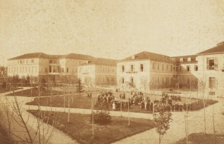 Educatorio Duchessa Isabella, cortile interno, 1898